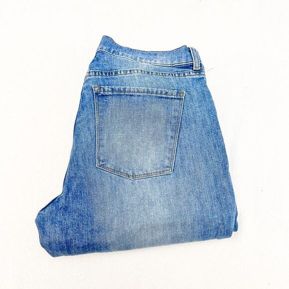 Mott & Bow Boyfriend Denim Jeans Light Wash Distressing throughout 31 x 32 - Picture 1 of 9